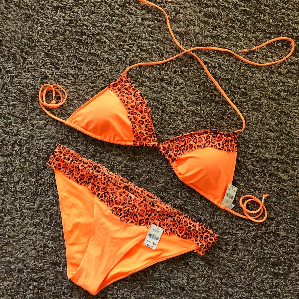 Victoria Secret PINK Leopard Bikini